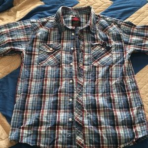 Black jack button shirt